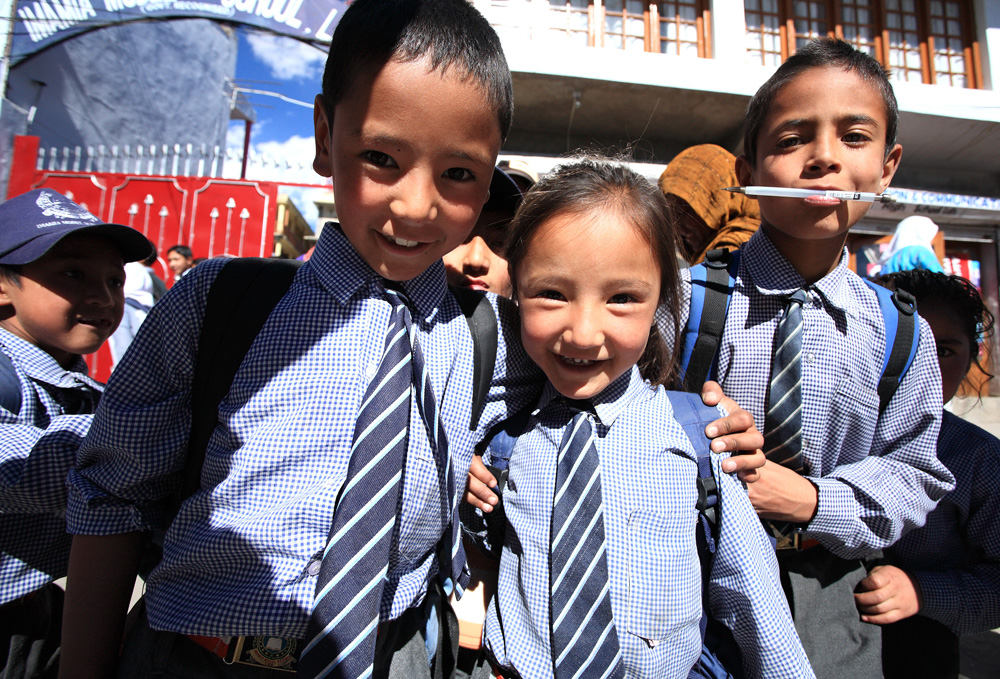 Children from School - Leh, Ladakh