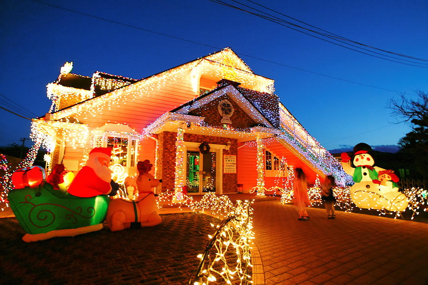 Christmas Lights at S0BU kindergarten, Yokosuka