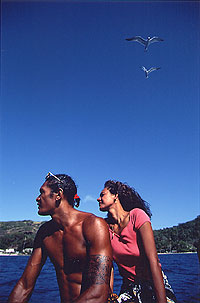 with Birds and Winds, Bora Bora