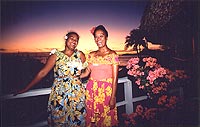 at Sunset, Hotel Bora Bora, Bora Bora