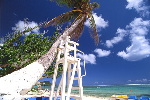 Contrastic Sunshine Beach, Tumon Beach