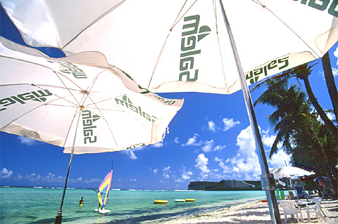 Enjoy Sea Breeze in the Shade of Parasols