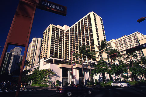 Hotel Hawaiian Regent, Kalakaua Ave.