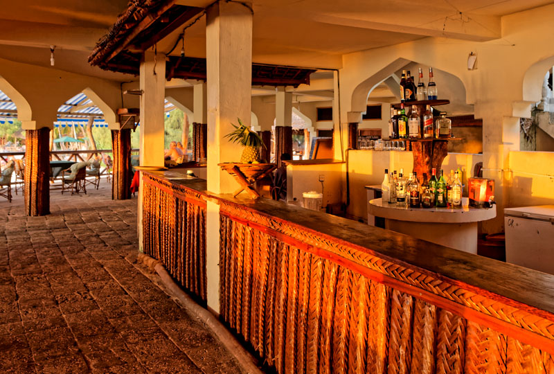 Bar Counter in the Late Afternoon