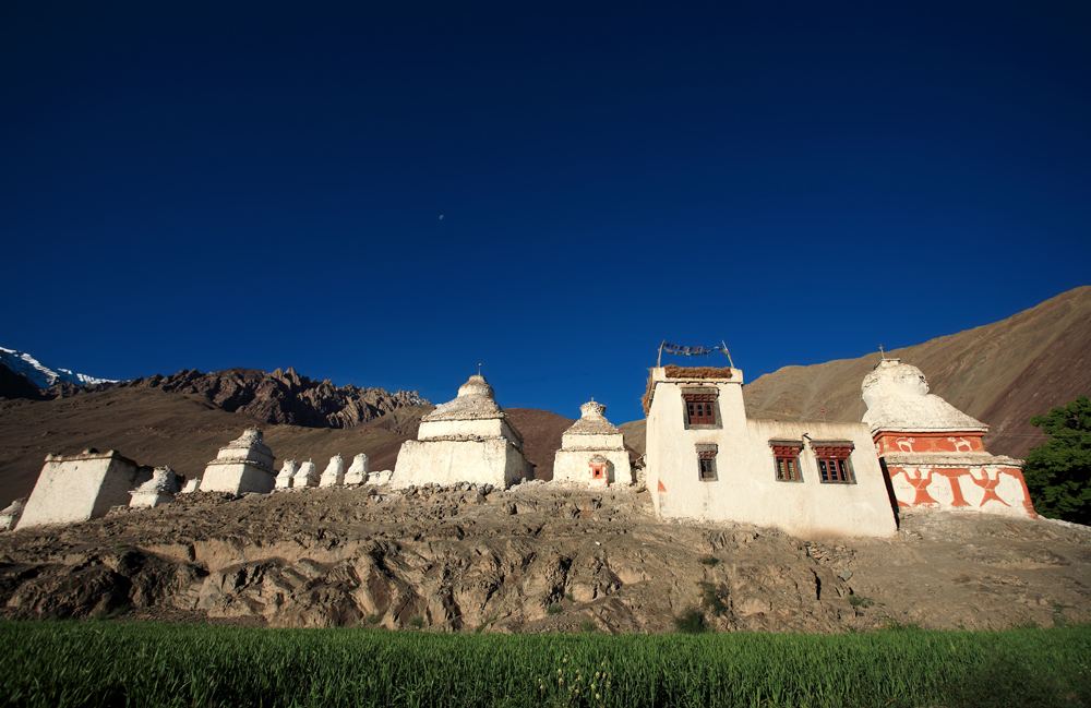 Chorten Shining in Alchi