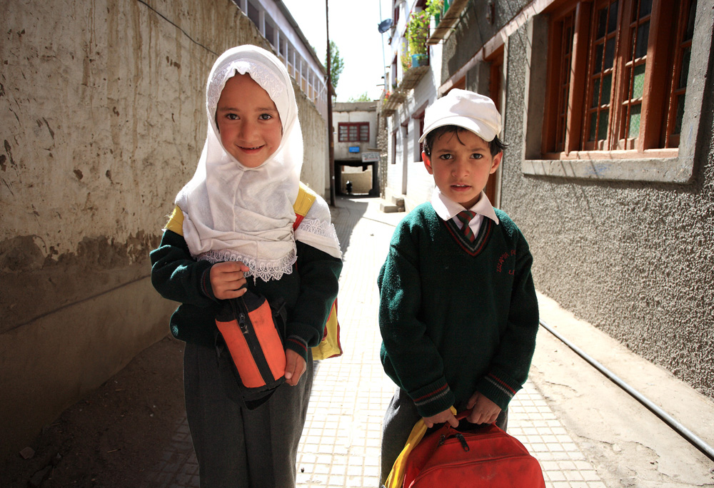Children from School - Leh, Ladakh