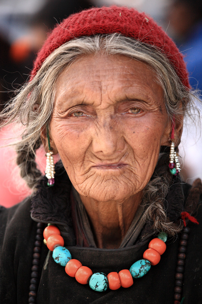 Ageless Beauty - Main Bazaar, Leh, Ladakh