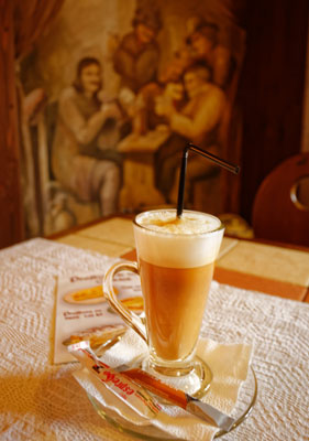 Terasa Cafe La Scara, Sighișoara, Romania