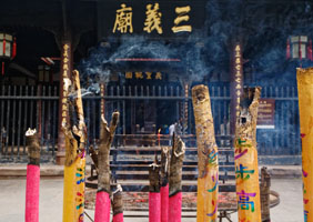 成都武侯祠 (wuhou shrine)・三義廟
