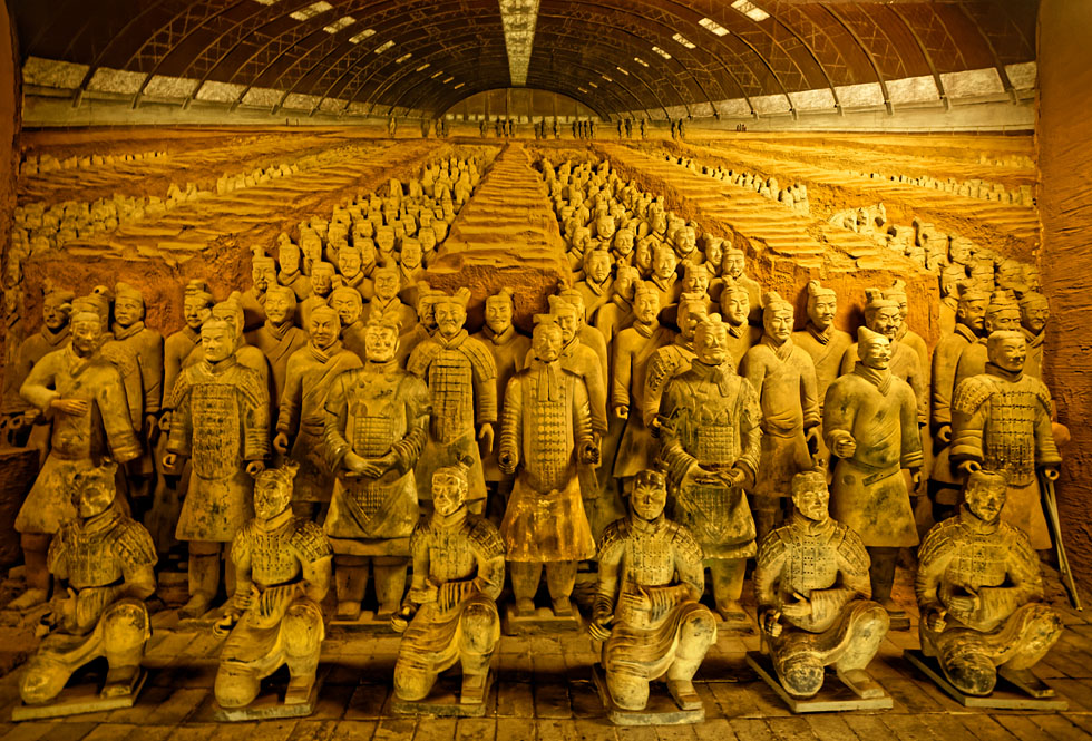 Terracotta soldiers, Xi'an