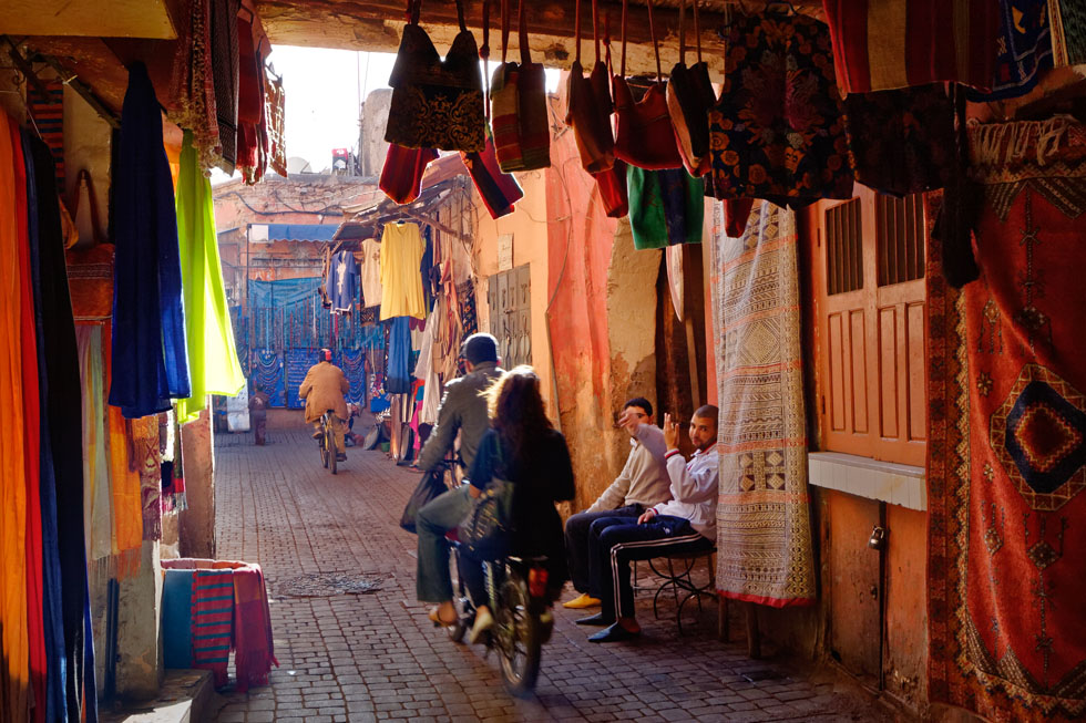 Getting lost in the labyrinth of the souks