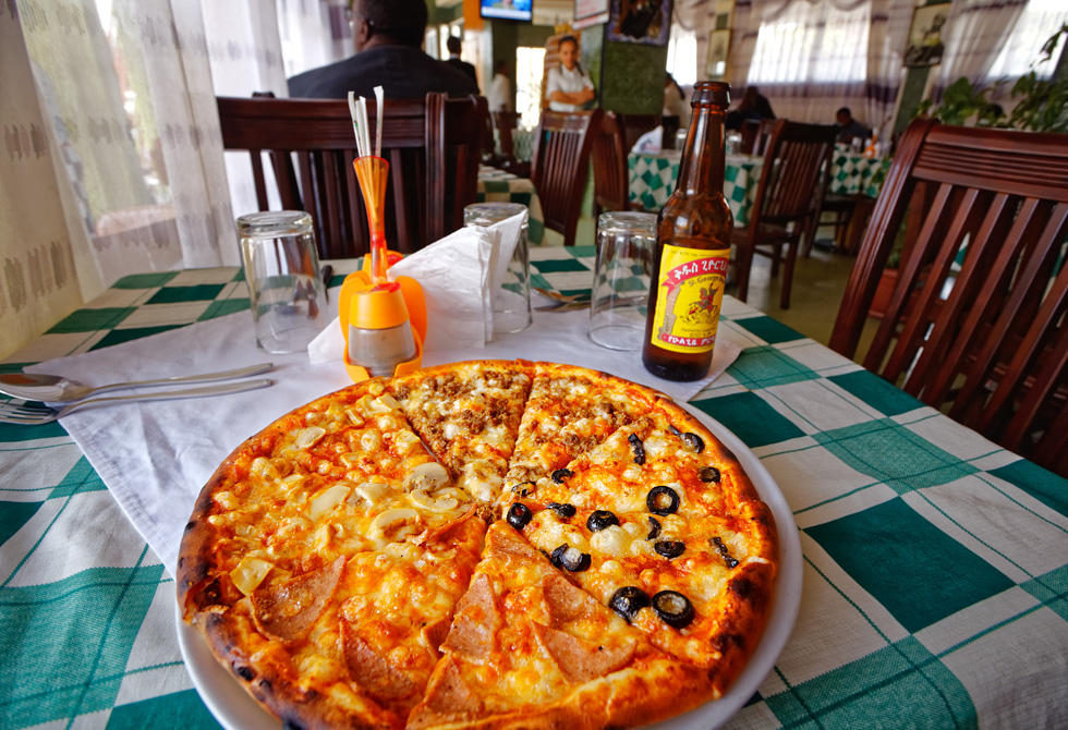 Addis Ababa, Nice pizza
