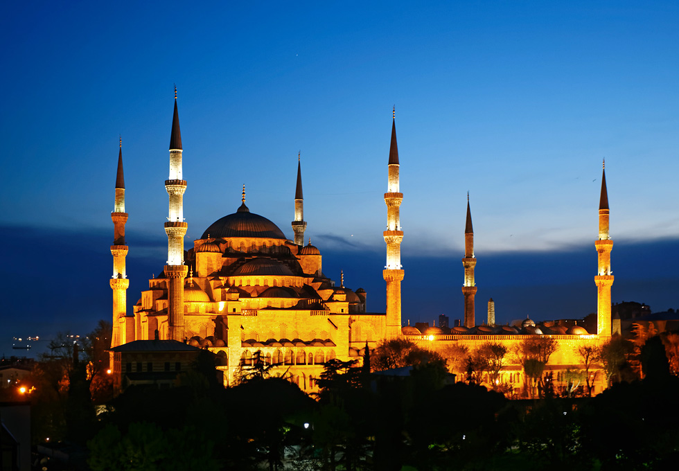 The Blue Mosque in Blue Hour