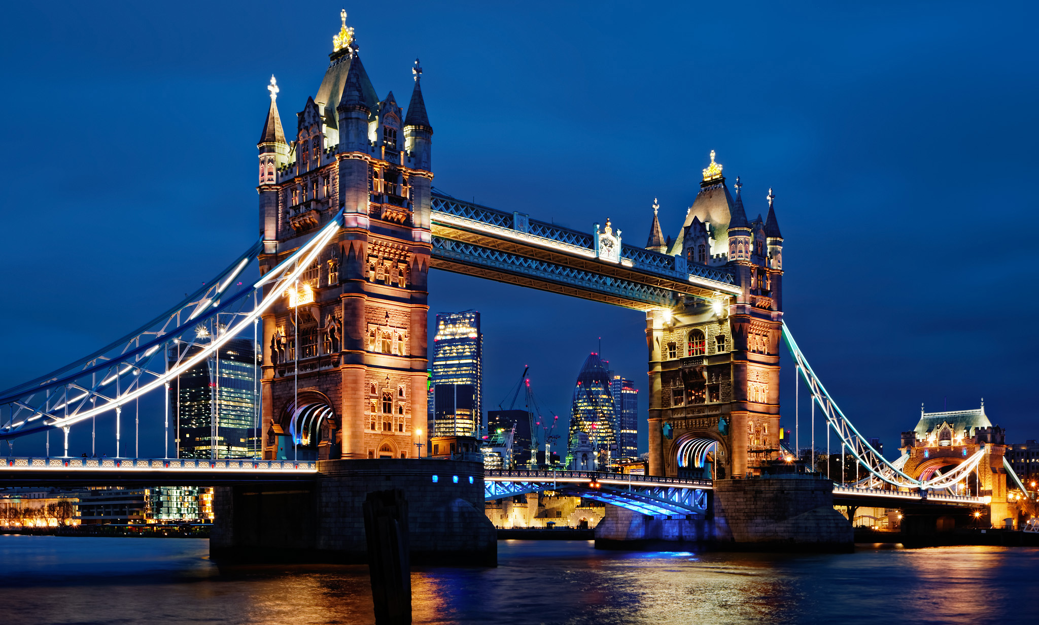 Tower Bridge over the Thames