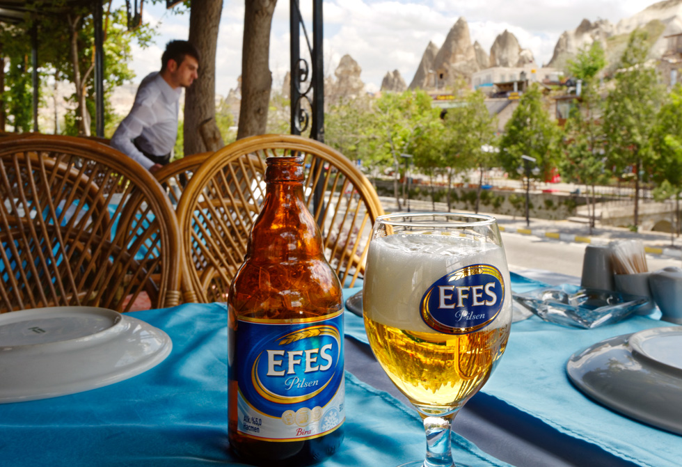 Efes Beer, Cappadocia