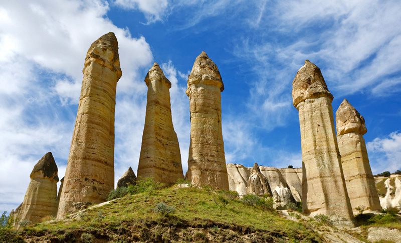 Amazing rock formations. Love valley that is too famous