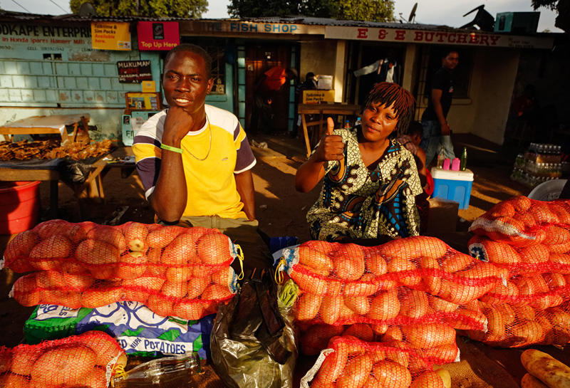 Local Market, senanga road